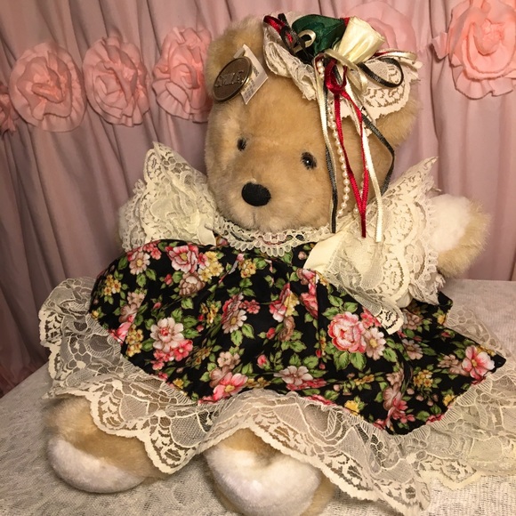 Vintage The World of Smile Internation Spain Teddy Bear - Picture 3 of 12